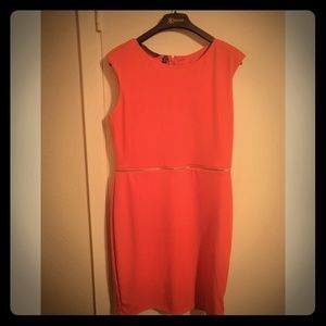 Orange Kim Kardashian Dress